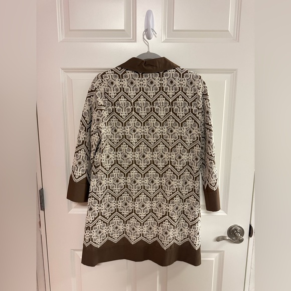 Tuckernuck Mocha Mousse Lace Collier Dress – Size Small - EUC - Picture 12 of 13